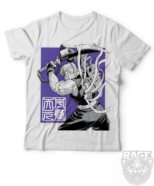 Uzui Tengen ataque - Demon Slayer (Playera o Blusa)