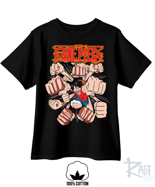 Luffy ataque de puños - One Piece (dtg)