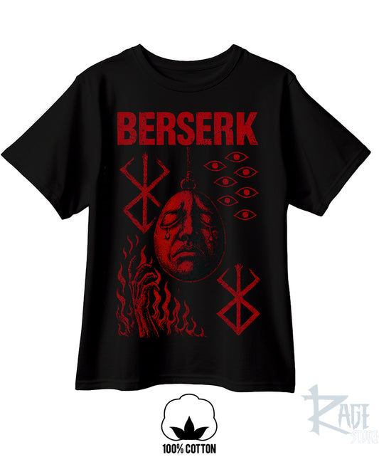 Bersek Beherit Playera 100% algodón