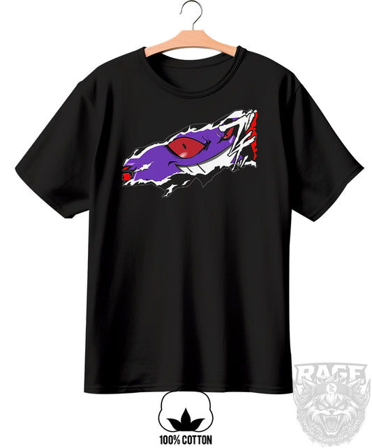 Gengar playera rota (dtg)