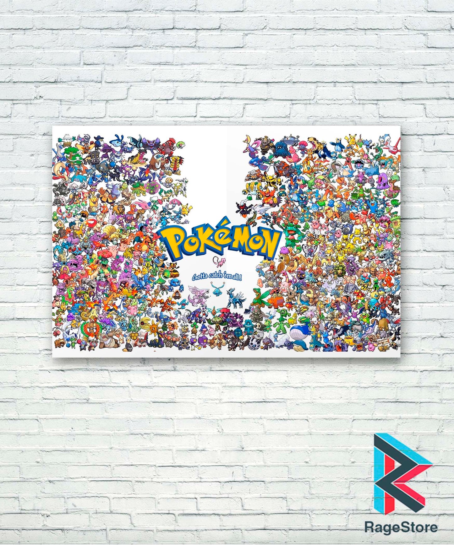 Poster Gotta Catch 'Em All Pokemon