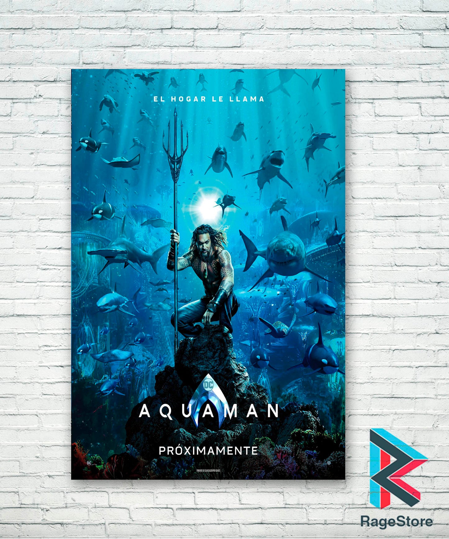 Poster Home Is Calling - Aquaman