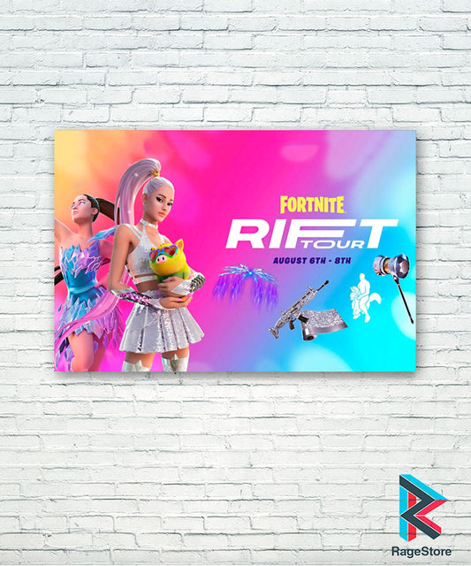 Póster Rift Tour - Fortnite