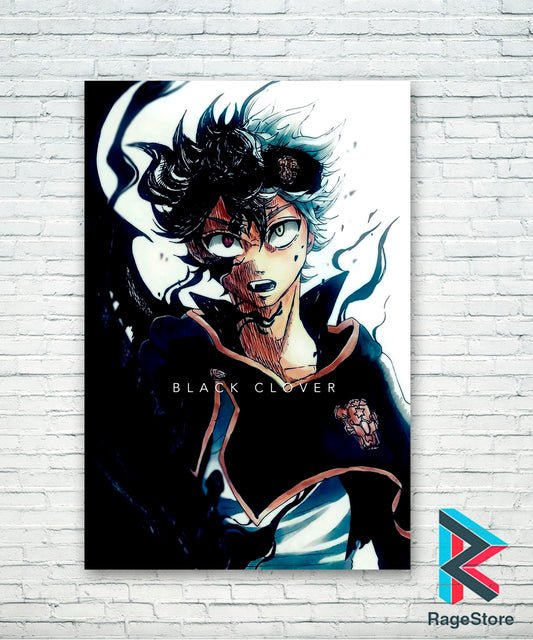 Póster Asta - Black Clover (Papel Foto ó Metálico)