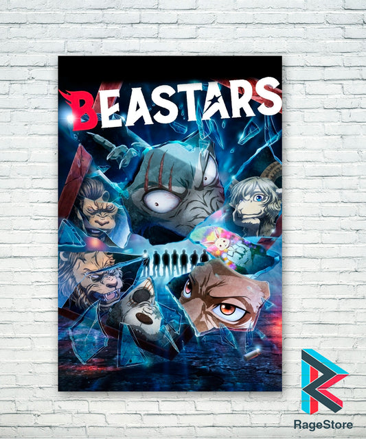 Póster Beastars S2 (Papel Foto ó Metálico)