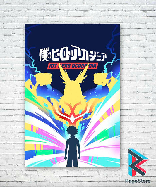 Poster Boku no hero Izuku