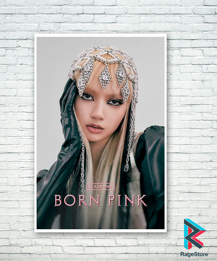 Póster Born Pink Lisa - BLACKPINK (Papel Foto o Metálico)