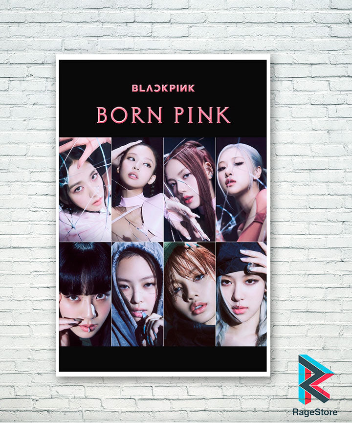 Póster Born Pink - BLACKPINK (Papel Foto o Metálico)