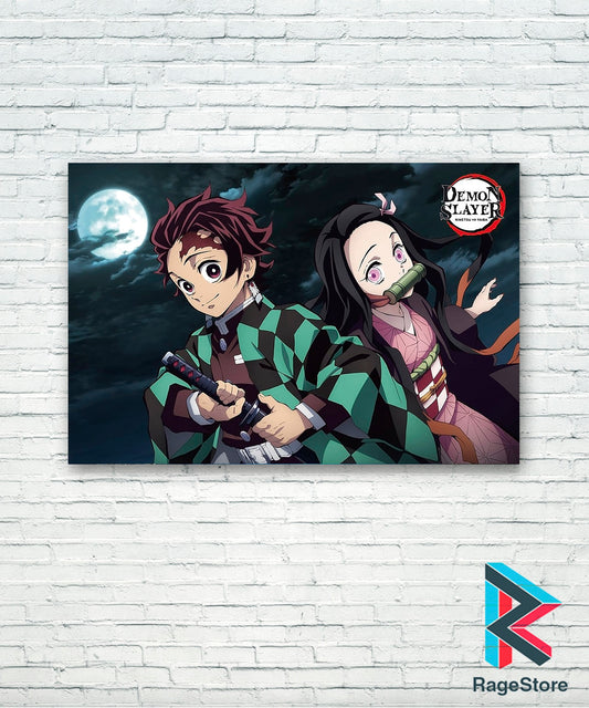 Poster Demon Slayer - Kimetsu No Yaiba (Papel Foto ó Metálico)