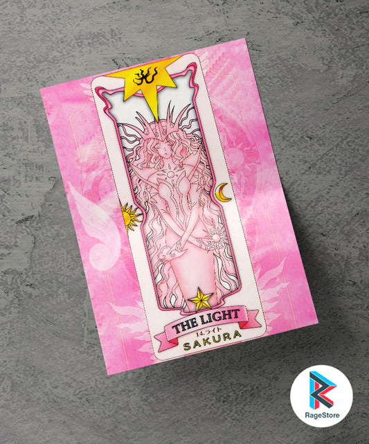 Póster Carta Luz - Sakura Card Captor