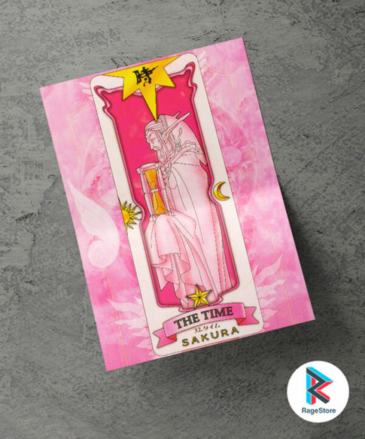 Póster Carta Tiempo - Sakura Card Captor