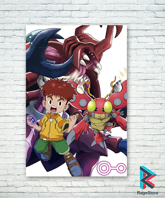 Póster Emblema Conocimiento - Digimon