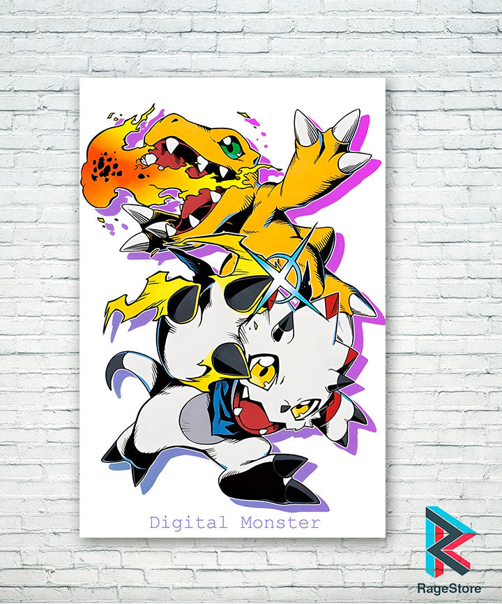 Póster Digital Monster - Digimon