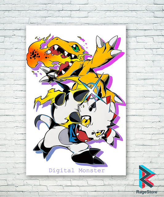 Póster Digital Monster - Digimon