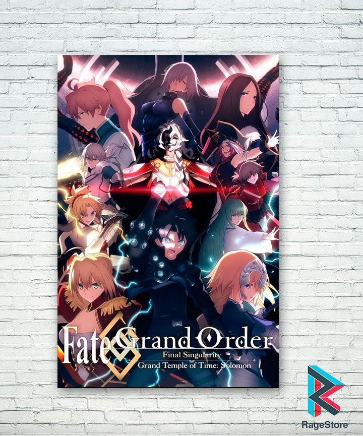 Póster Fate Grand Order Solomon