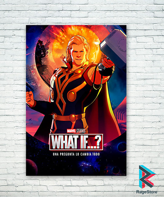 Póster Party Thor - What If