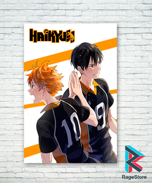 Póster Dúo Dinámico - Haikyu (Papel Foto ó Metálico)