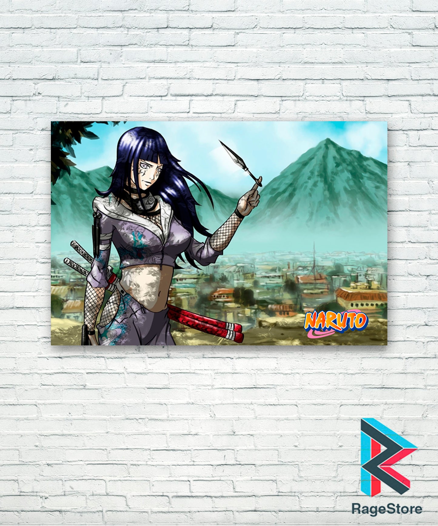 Poster Hinata de Naruto