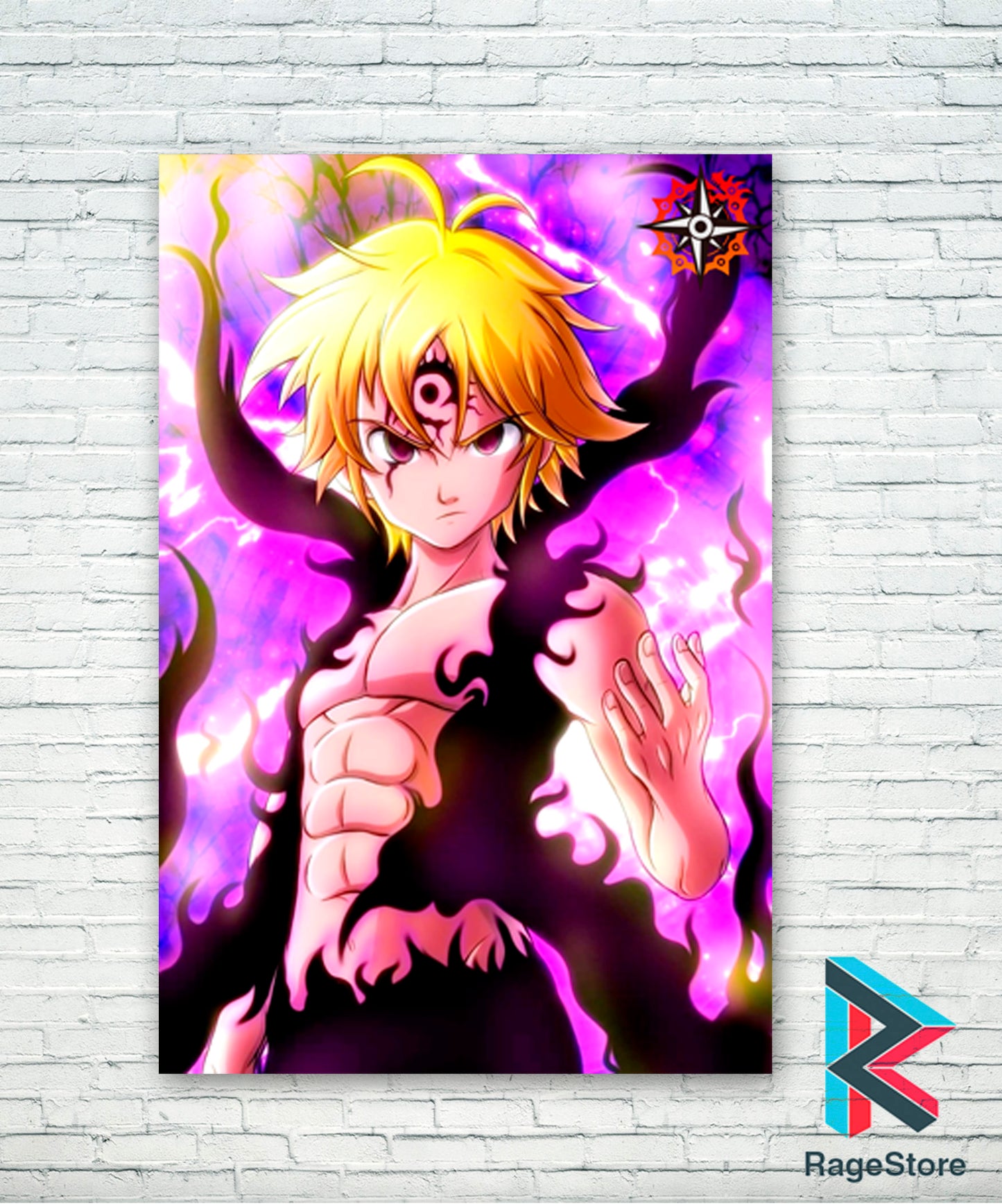 Póster Demon Prince - Nanatsu No Taizai (Papel Foto ó Metálico)