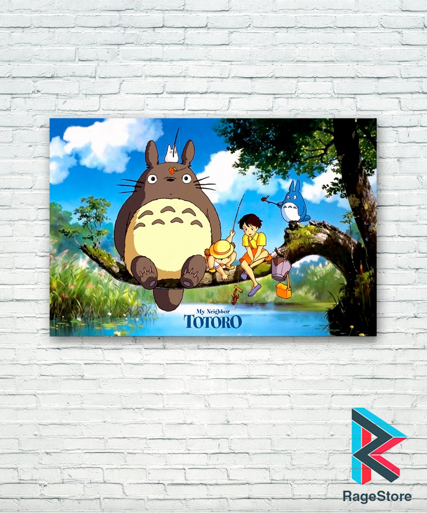 Poster Mi Vecino - Totoro (Papel Foto ó Metálico)