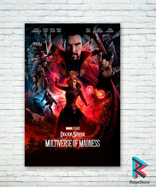 Póster Multiverse of Madness V3 - Dr Strange