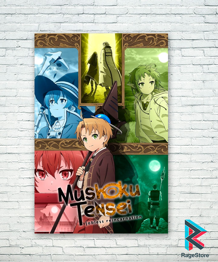 Póster Mushoku Tensei (Papel Foto ó Metálico)