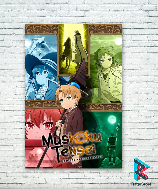 Póster Mushoku Tensei (Papel Foto ó Metálico)