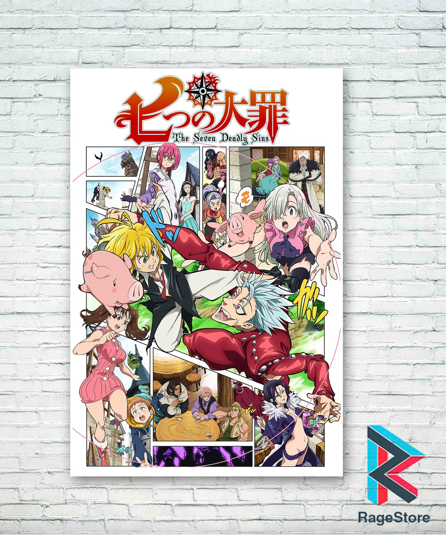 Poster Nanatsu no Taizai Ovas