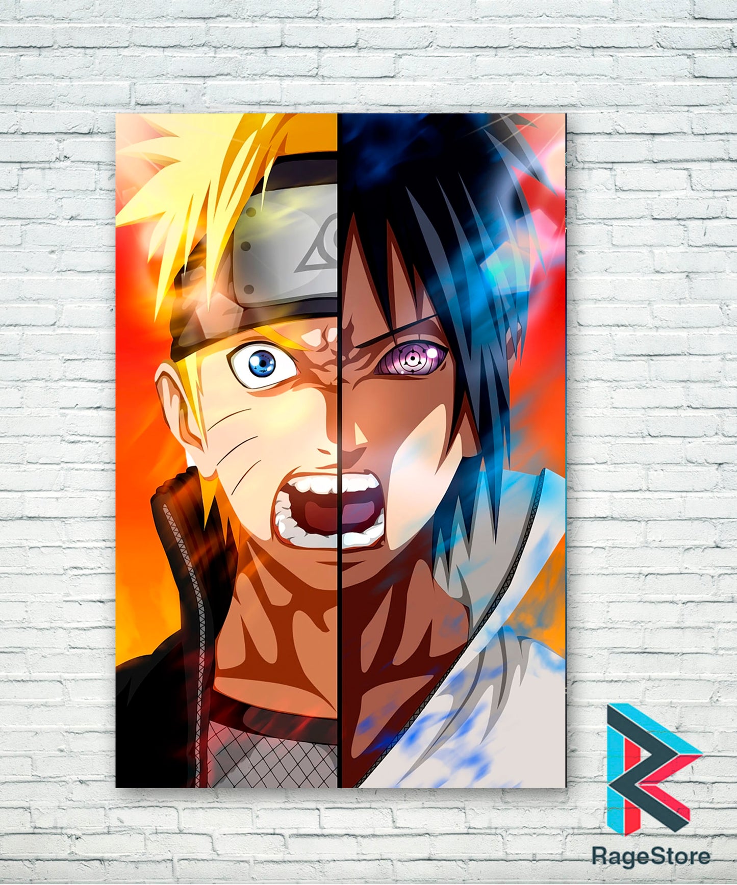 Poster Sasunaru (Sasuke y Naruto)