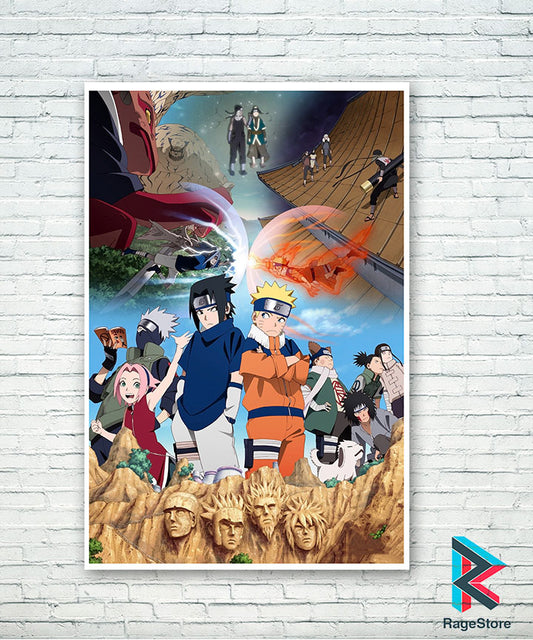 Póster Naruto 20Years - Naruto (Papel Foto o Metálico)