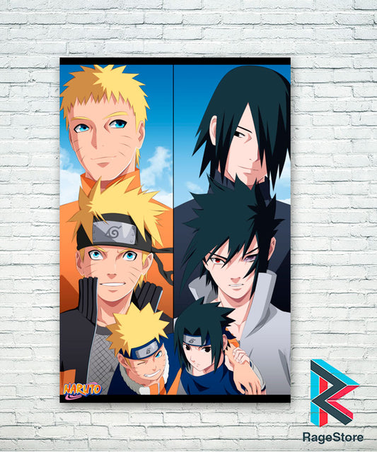 Póster Amirivales - Naruto (Papel Foto ó Metálico)