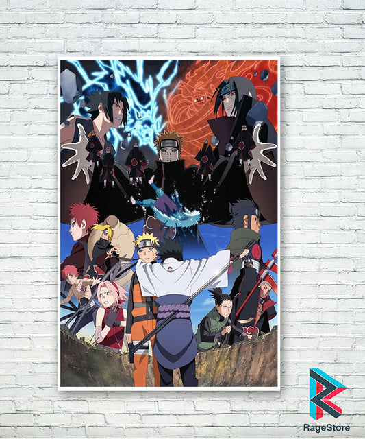 Póster Shippuden 20Yv1 - Naruto