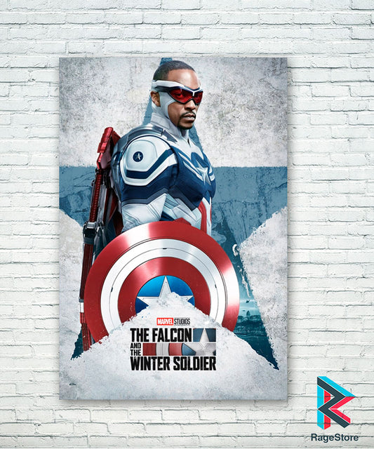 Póster New Captain America - Falcon And Winter Soldier