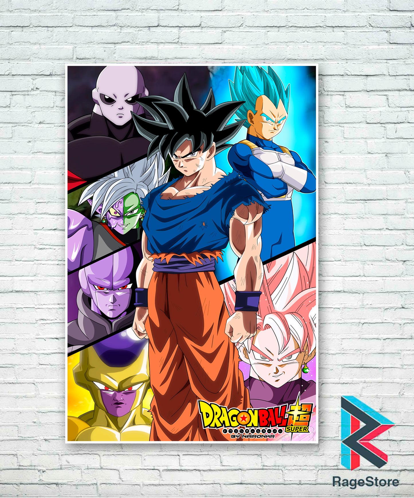 Poster Dragon Ball Super 2 (Papel Foto o Metálico)