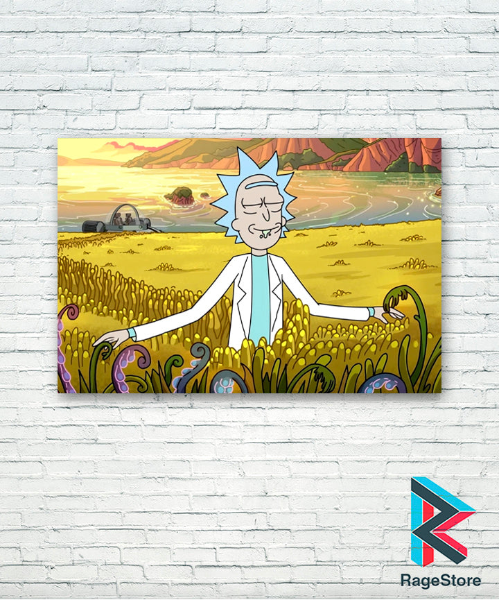 Póster Inner Peace - Rick And Morty