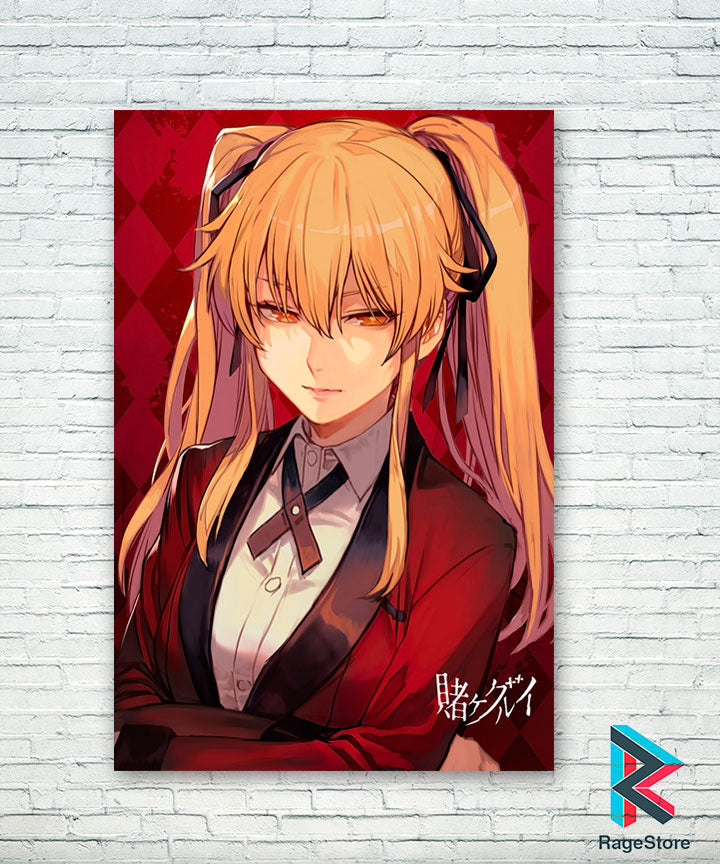 Póster Saotome Mary - Kakegurui (Papel Foto ó Metálico)