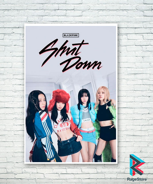 Póster Shut Down - BLACKPINK (Papel Foto o Metálico)