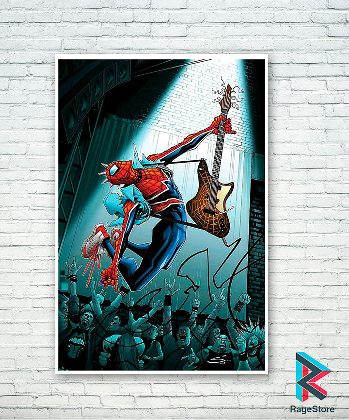 Póster Spider-Punk - Spiderman