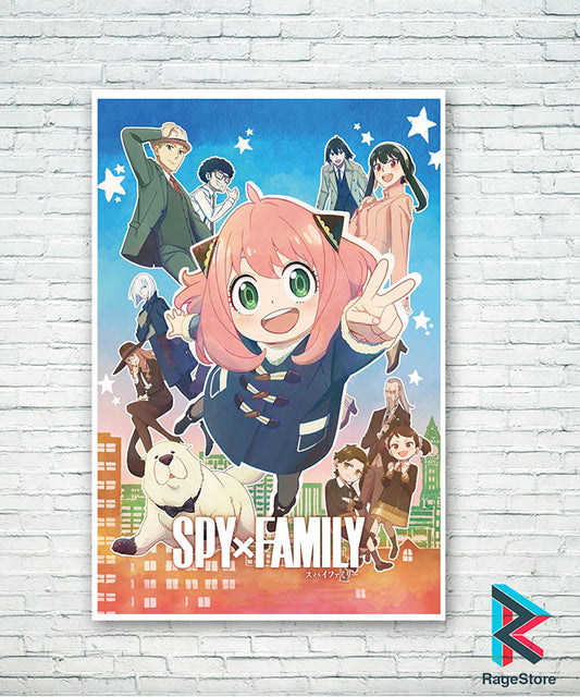 Póster Spy X Family 2P (Papel Foto o Metálico)