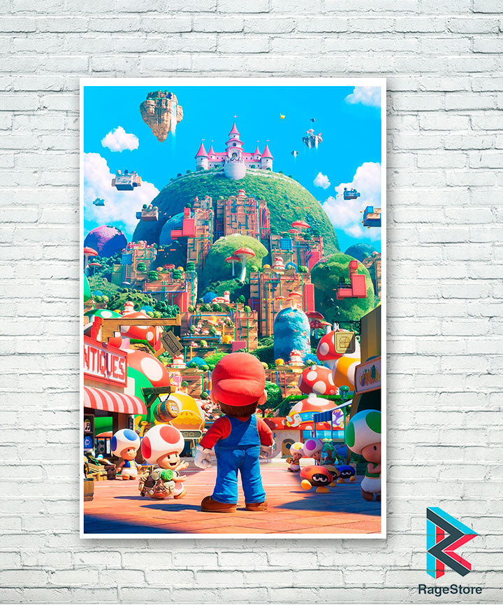 Póster Super Mario Movie (Papel Foto o Metálico)