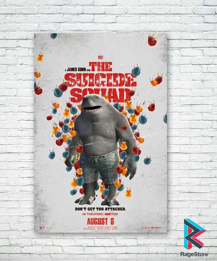 Póster King Shark -  Suicide Squad