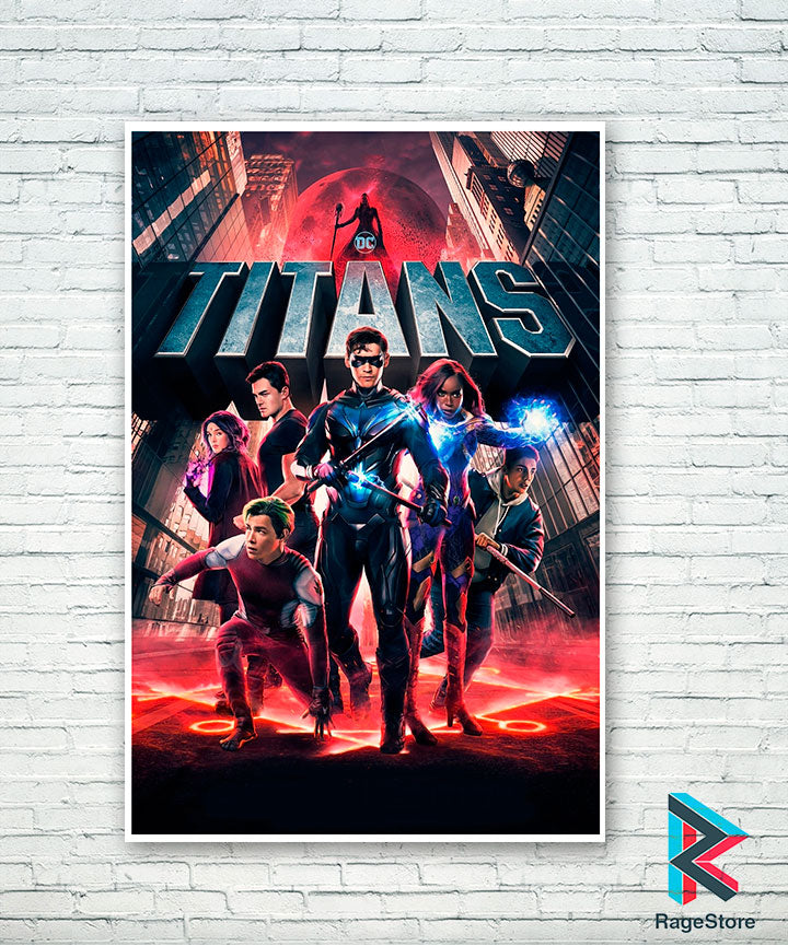 Póster Titans S4 - DC Cómics