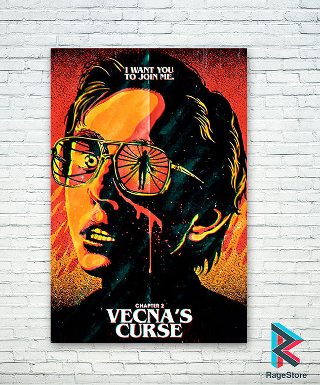 Póster Vecna's Curse - Stranger Things (Papel Foto o Metálico)