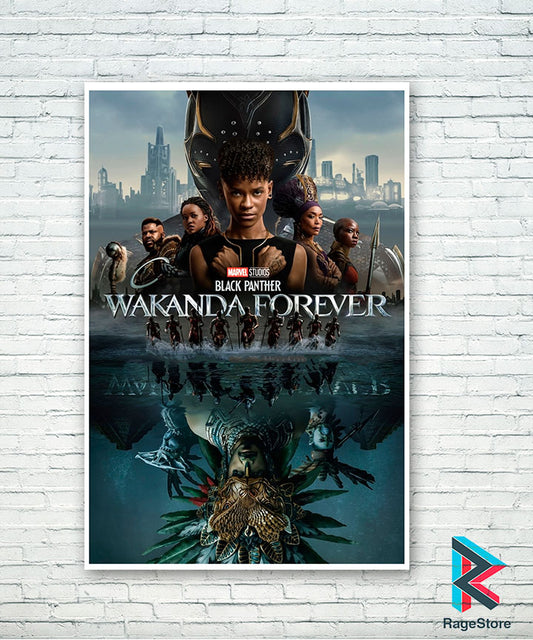 Póster Wakanda Forever - Black Panther