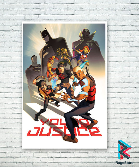 Póster Young Justice - DC Cómics