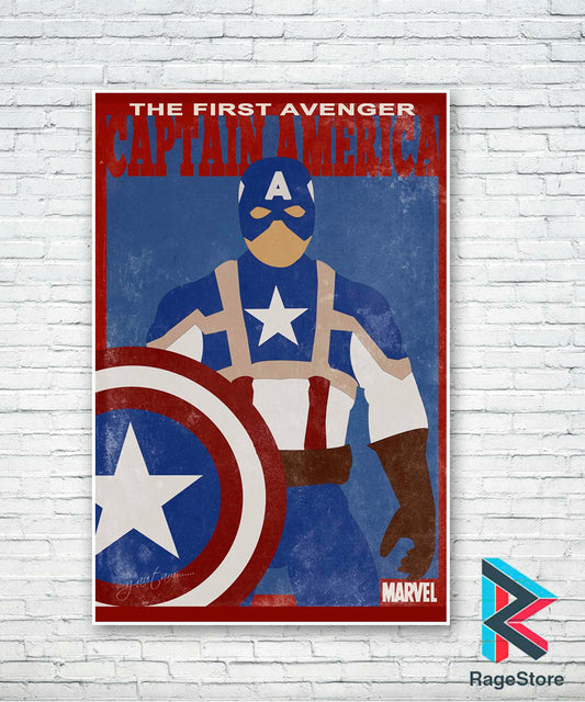 Poster First Avenger Fanart