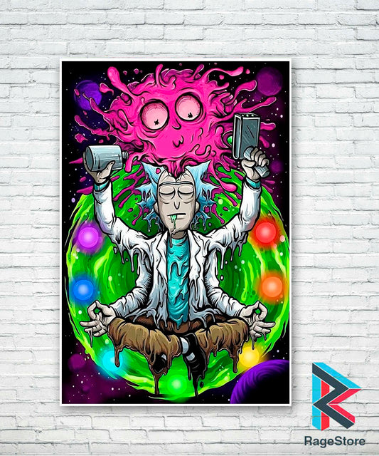 Poster Rick iluminado