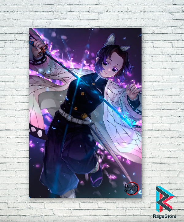 Póster Shinobu Kocho - Kimetsu no Yaiba (Papel Foto ó Metálico) – Rage ...