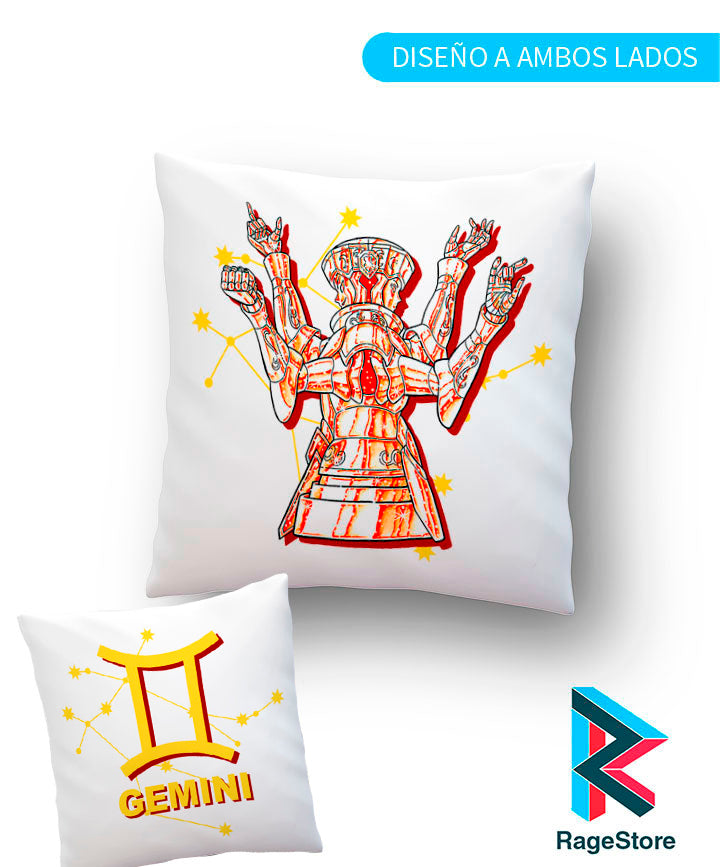 Almohada Armadura de Géminis - Saint Seiya