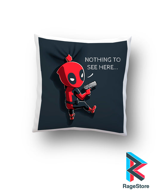 Almohada Nothing To See - Deadpool